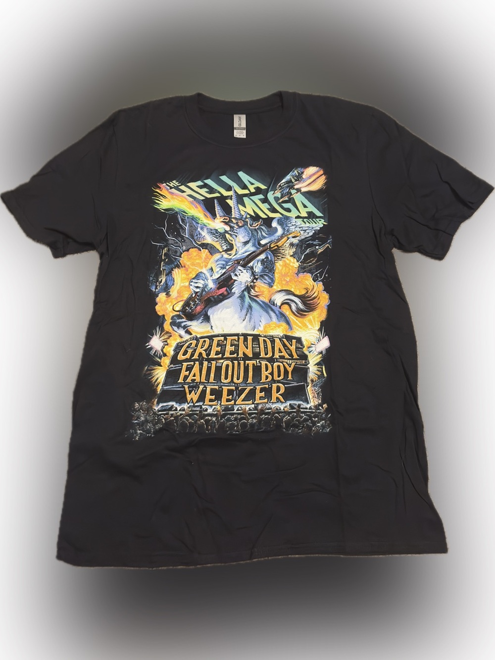 Hella Mega Tour Tee Shirt -Green Day, Weezer, FallOut Boy